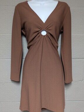 Abercrombie & Fitch Dress Size M Stretch V Neck